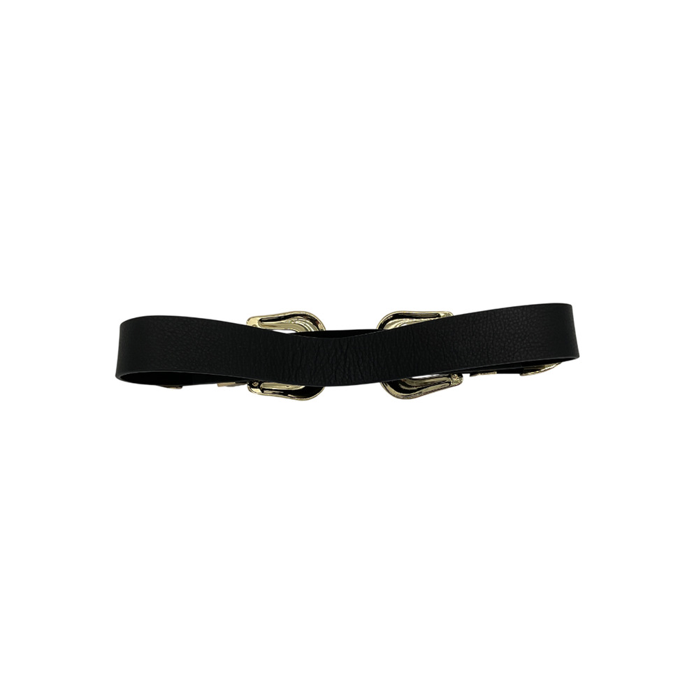 B-Low The Belt Western Black Bri Bri Belt Size S - Picture 3 of 5